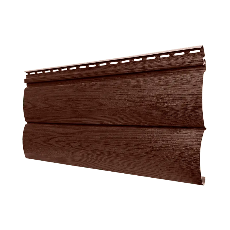 Виниловый сайдинг ТЕХНОНИКОЛЬ Фактур Блок-хаус, Орех, 3 м-mini