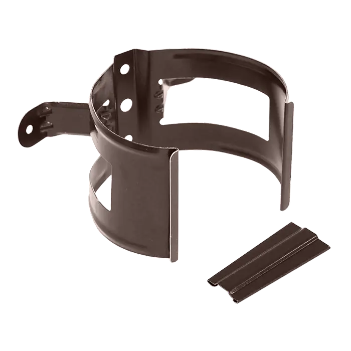 Кронштейн трубы на дерево Grand Line PU Matt 125/90, RAL 8017-mini