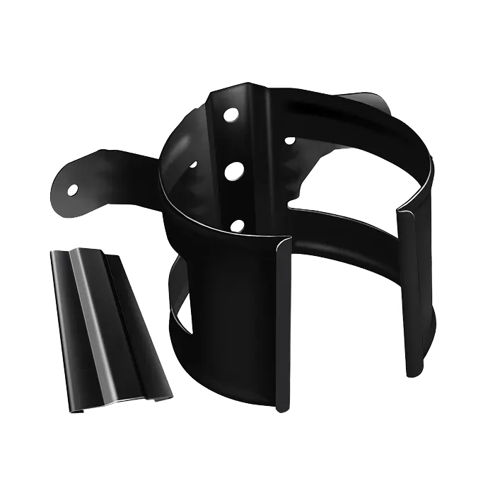 Кронштейн трубы на дерево Grand Line PU 125/90 мм, RAL 9005-mini