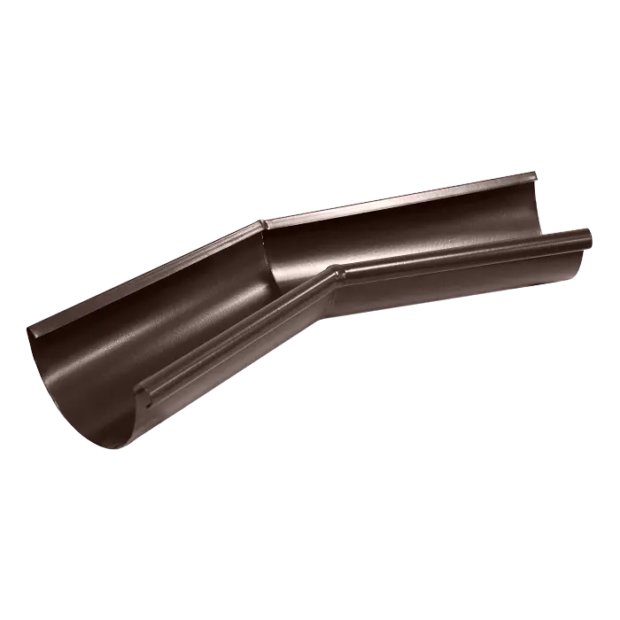 Угол желоба внутренний 135° Grand Line PU Matt 125/90, RAL 8017-mini