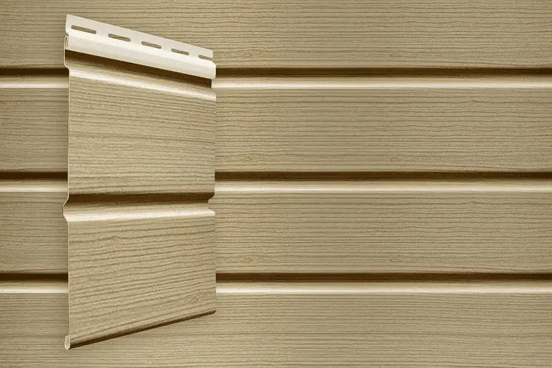 Виниловый сайдинг Double-брус Grand Line Tundra, Ясень, 3 м-mini