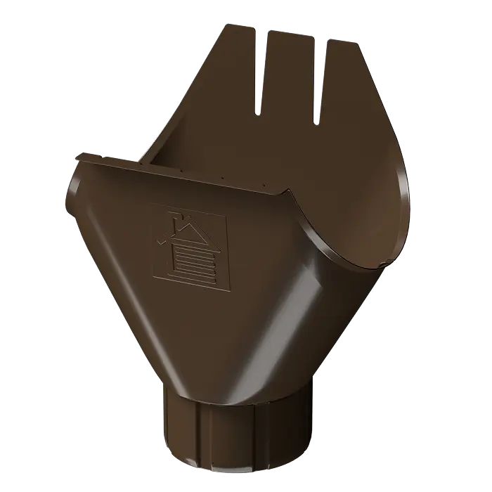 Водосточная воронка желоба Docke Stal Standard, RAL 8017-mini