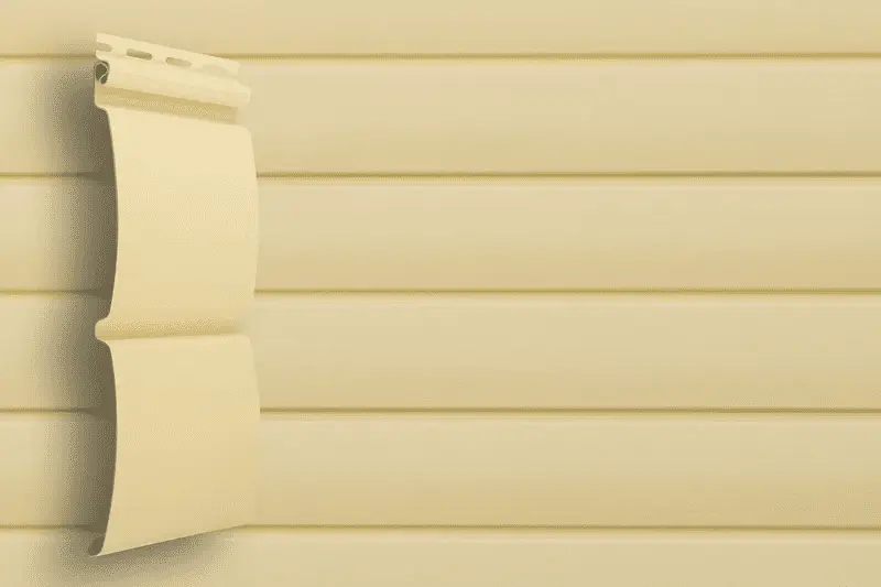 Виниловый сайдинг Блок-хаус Grand Line Standart, Ванильный, 3 м-mini