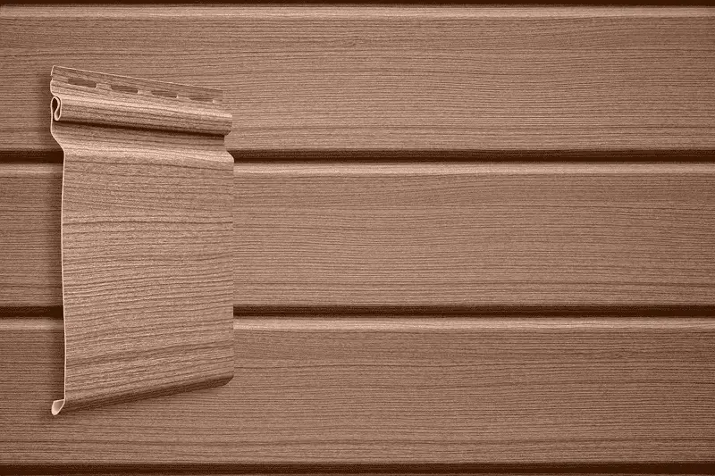 Виниловый сайдинг Natural-брус Grand Line Tundra, Рябина, 3 м-mini