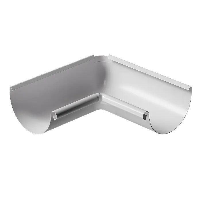 Внутренний угол желоба 90˚ Docke Stal Premium, RAL 9010-mini