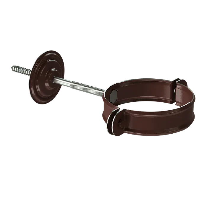 Хомут для водосточной трубы Docke Stal Premium, RAL 8019-mini