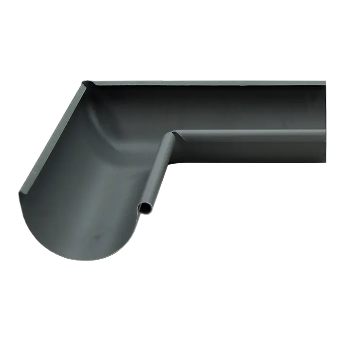 Угол желоба внутренний 90° Grand Line PU Matt 125/90, RAL 7024-mini