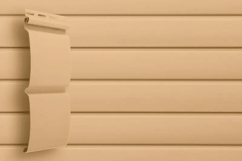 Виниловый сайдинг Блок-хаус Grand Line Color Plus, Карамельный, 3 м-mini