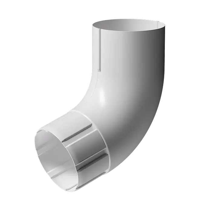 Колено водосточной трубы Docke Stal Premium, RAL 9010-mini