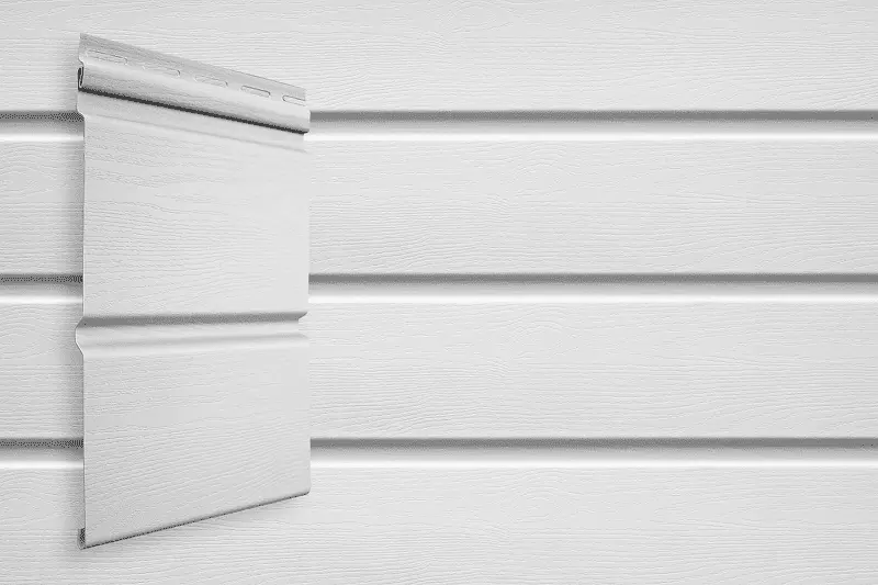 Виниловый сайдинг Double-брус Grand Line Standart, Белый, 3 м-mini