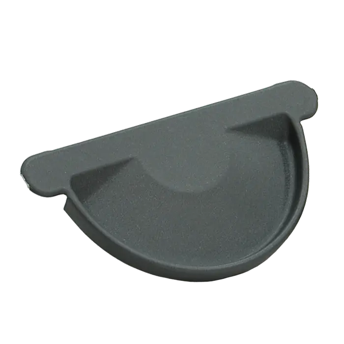 Заглушка желоба Grand Line PU Matt 125/90, RAL 7024-mini