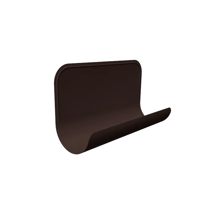 Ограничитель перелива Grand Line PU Matt 125/90, RAL 8017-mini