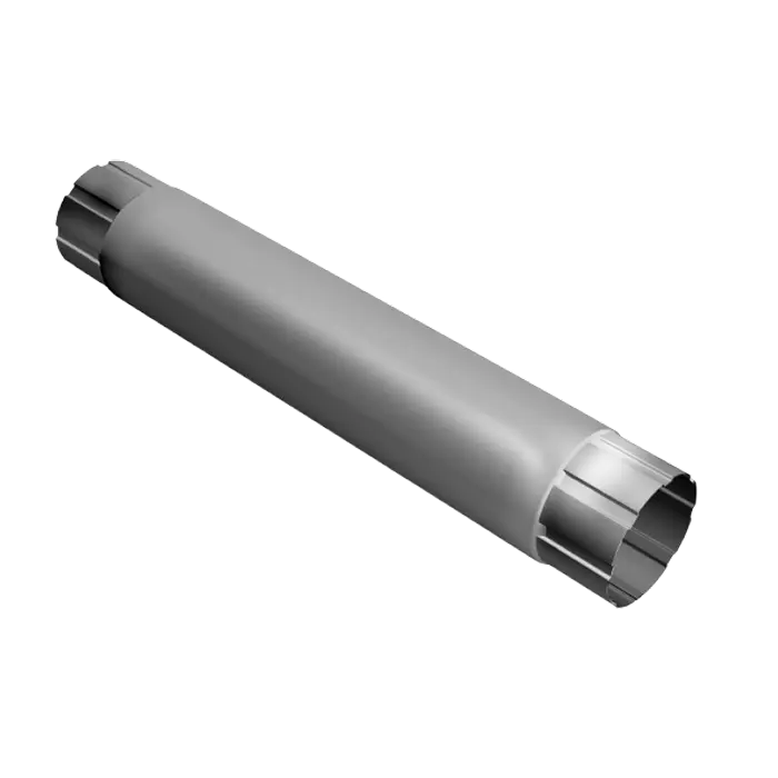 Труба водосточная 1 м 90 мм Grand Line PU 125/90 мм, RAL 9003-mini