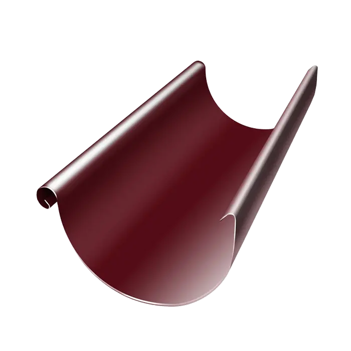Желоб водосточный 3 м Grand Line PU 125/90 мм, RAL 3005-mini