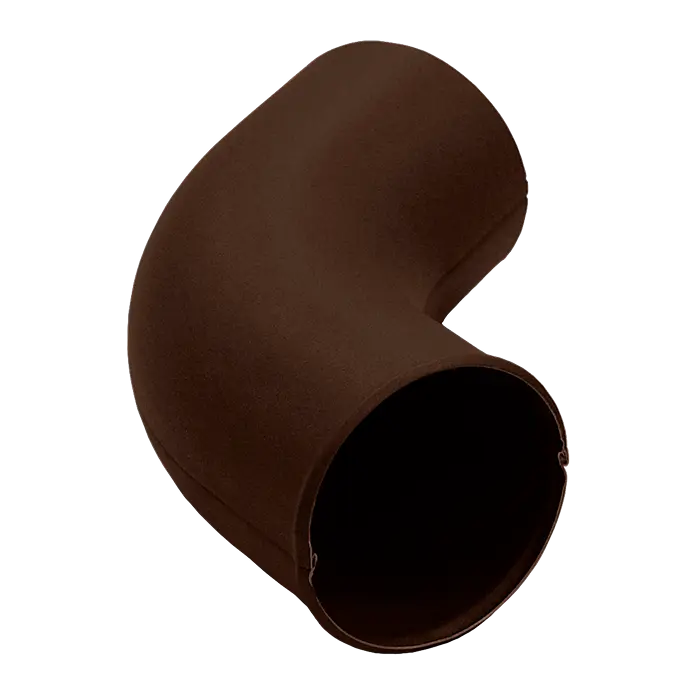 Колено стока Grand Line PU Matt 125/90, RAL 8017-mini