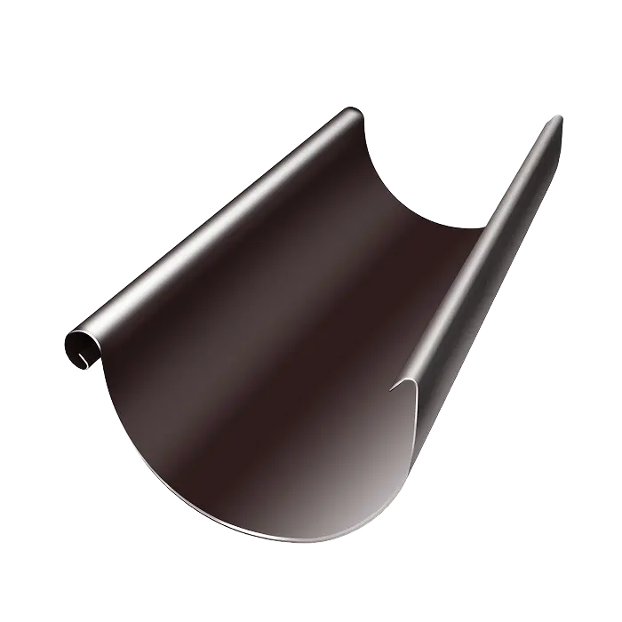 Желоб водосточный 3 м Grand Line PU 125/90 мм, RAL 8017-mini