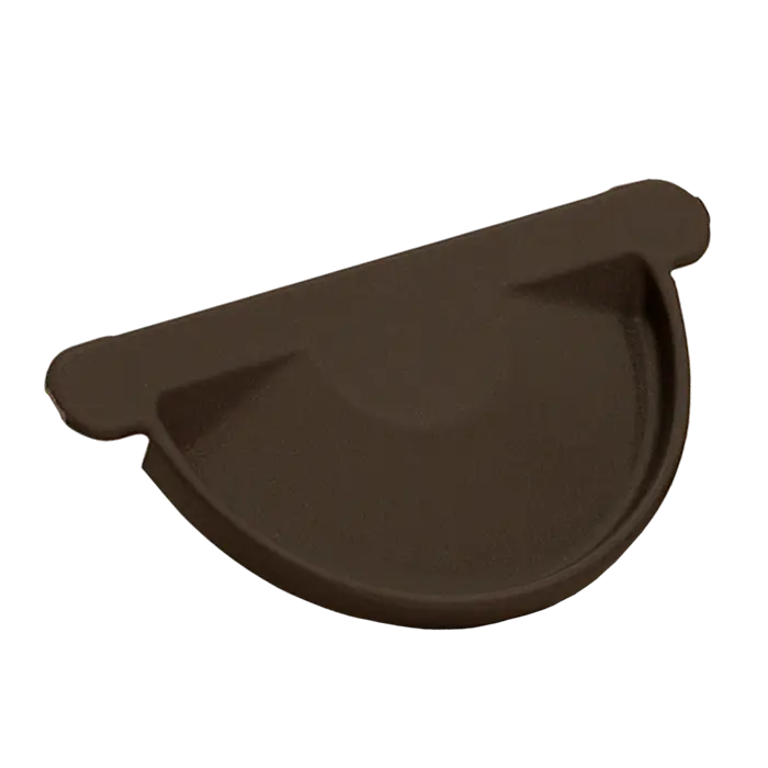 Заглушка желоба Grand Line PU Matt 125/90, RAL 8017-mini