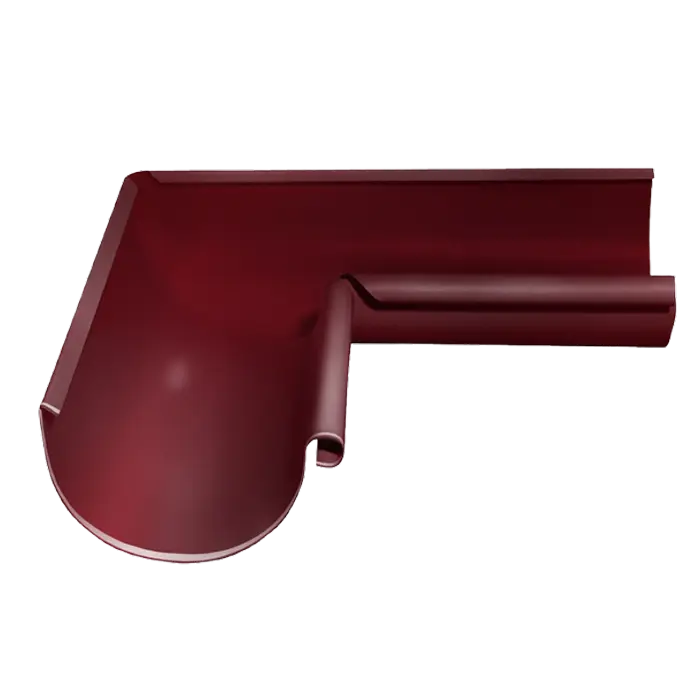 Угол желоба внутренний 90° Grand Line PU 125/90 мм, RAL 3005-mini