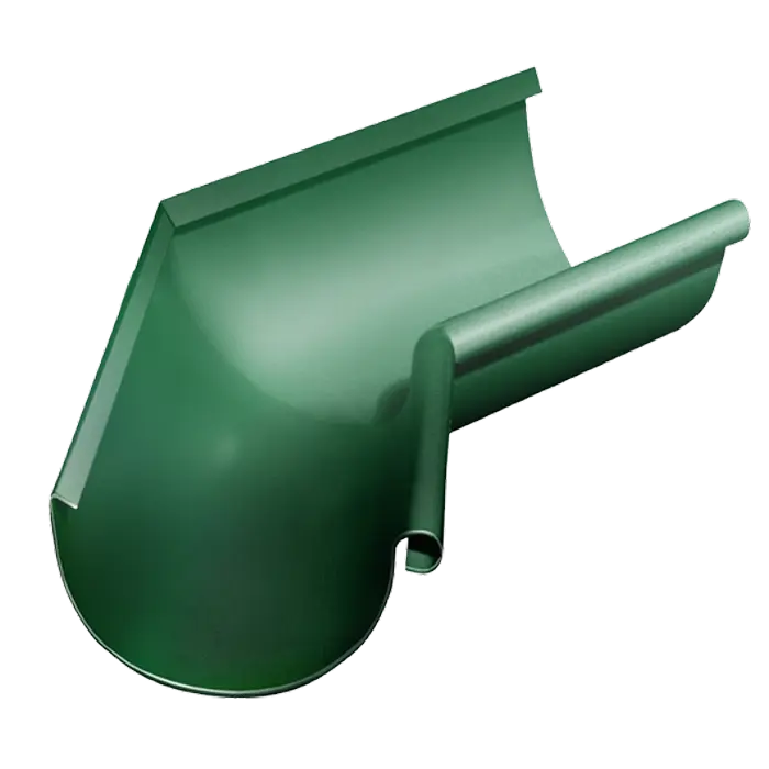 Угол желоба внутренний 135° Grand Line PU 125/90 мм, RAL 6005-mini