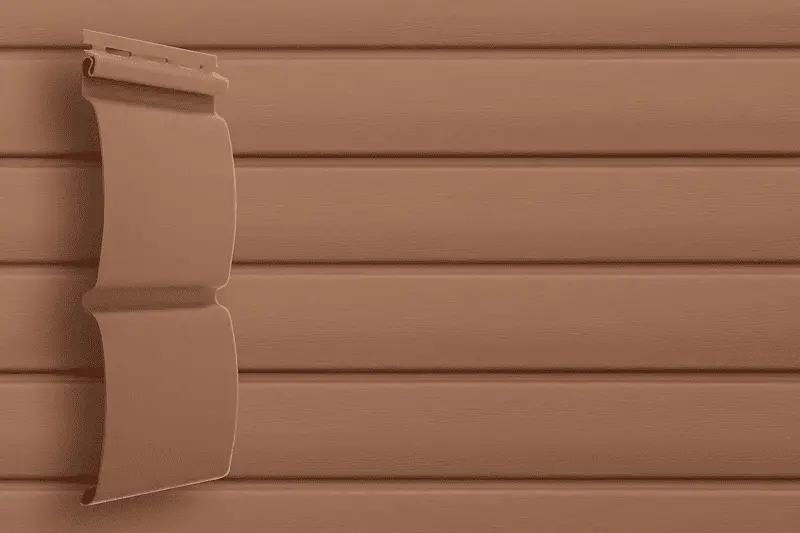 Виниловый сайдинг Блок-хаус Grand Line Color Plus, Темно-бежевый, 3 м-mini