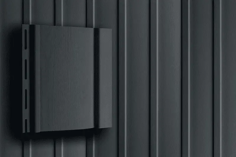 Виниловый сайдинг Вертикальный Grand Line Acryl, Графит, 3 м-mini