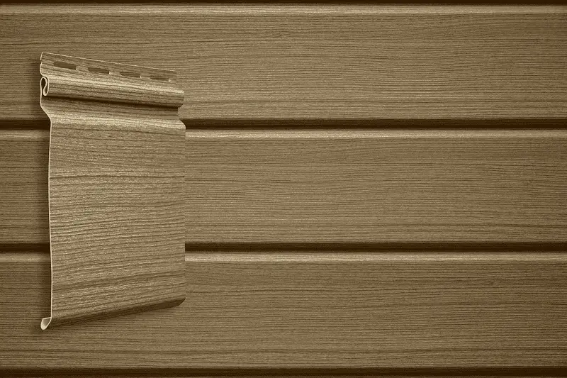 Виниловый сайдинг Natural-брус Grand Line Tundra, Кедр, 3 м-mini