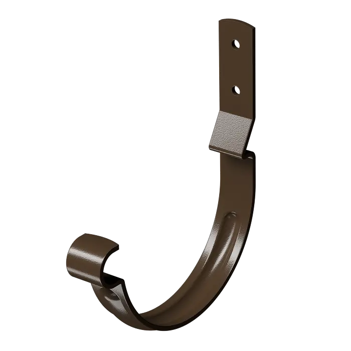 Карнизный крюк для желоба короткий Docke Stal Standard, RAL 8017-mini