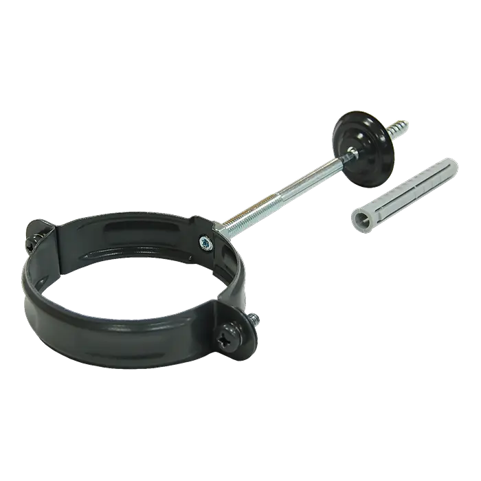 Хомут трубы  Grand Line PU 125/90 мм, RAL 7024-mini