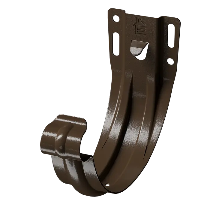 Кронштейн желоба карнизный Docke Stal Premium, RAL 8017-mini