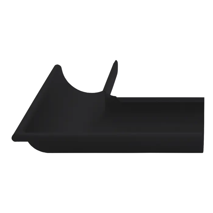Угол желоба внешний 90° Grand Line PU Matt 125/90, RAL 9005-mini