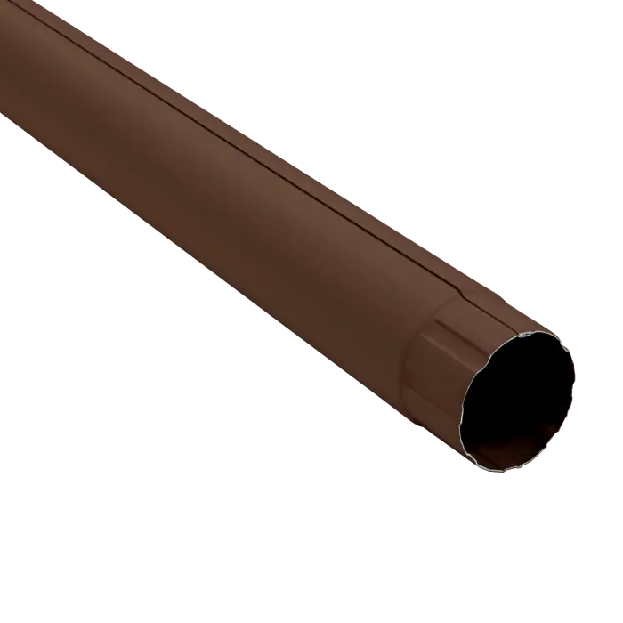 Труба водосточная 3 м 90 мм Grand Line PU Matt 125/90, RAL 8017-mini