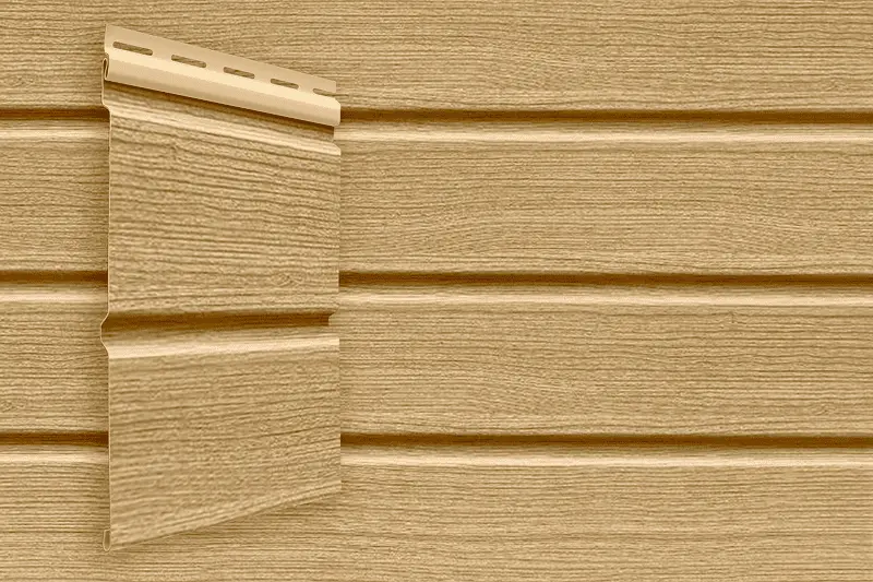 Виниловый сайдинг Double-брус Grand Line Tundra, Клен, 3 м-mini