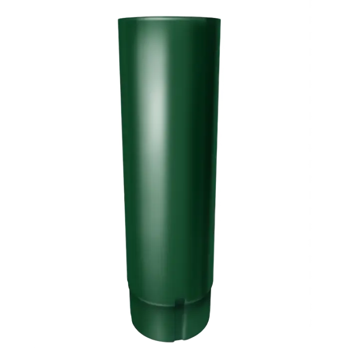 Труба водосточная 3 м 90 мм Grand Line PU 125/90 мм, RAL 6005-mini