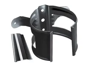 Металлический хомут трубы на дерево - alt