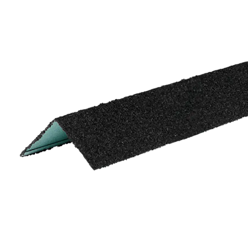 Уголок металлический внешний ТЕХНОНИКОЛЬ HAUBERK, Чёрный-mini