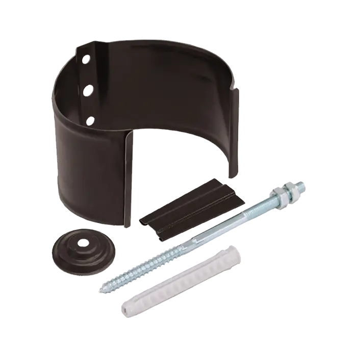 Кронштейн трубы на кирпич Grand Line PU Matt 150/100 мм, RAL 8017-mini