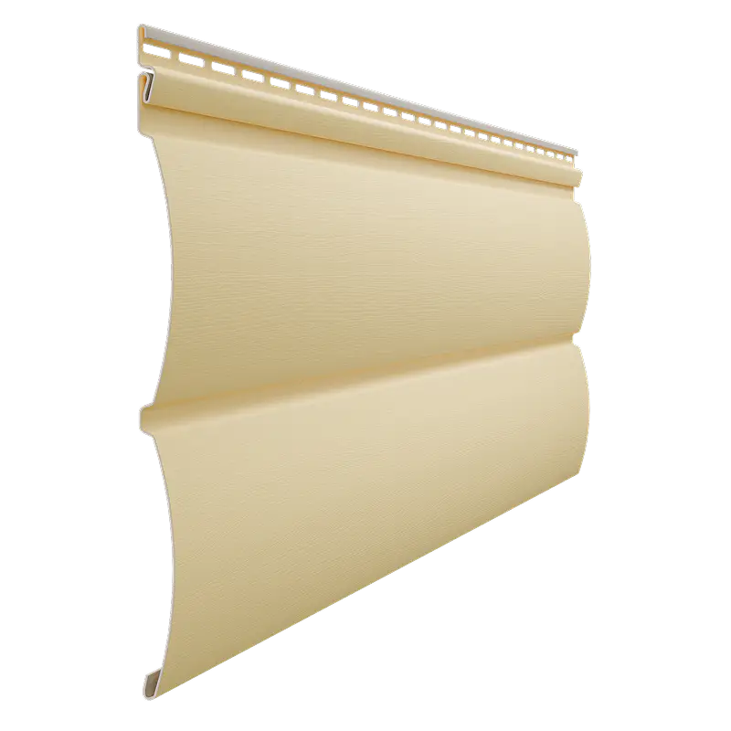 Виниловый сайдинг Блок-Хаус D4.7T PASTEL Docke Premium 3.6 м, Банан-mini