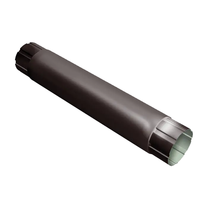 Труба соединительная 90 мм Grand Line PE 125/90 мм, RAL 8017-mini