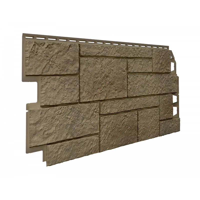 Фасадная панель ТЕХНОНИКОЛЬ, Песчаник, Светло-коричневый-mini
