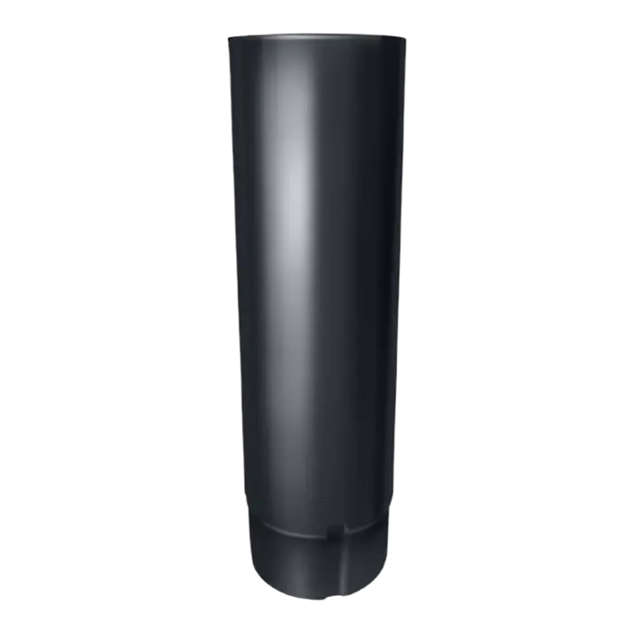 Труба водосточная 3 м 90 мм Grand Line PE 125/90 мм, RAL 7024-mini