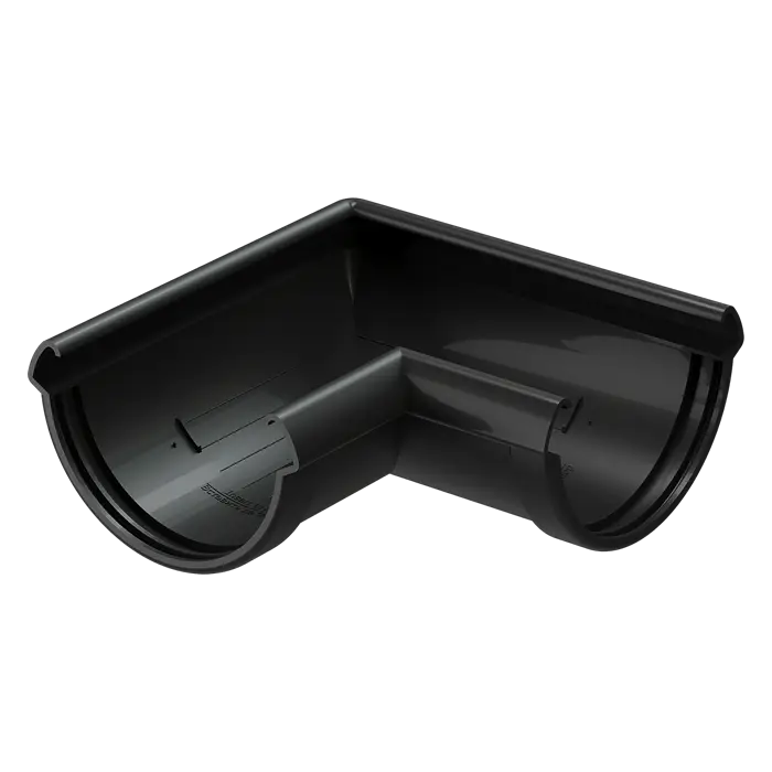 Угол желоба 90˚ Docke Lux карбон (RR 33)-mini