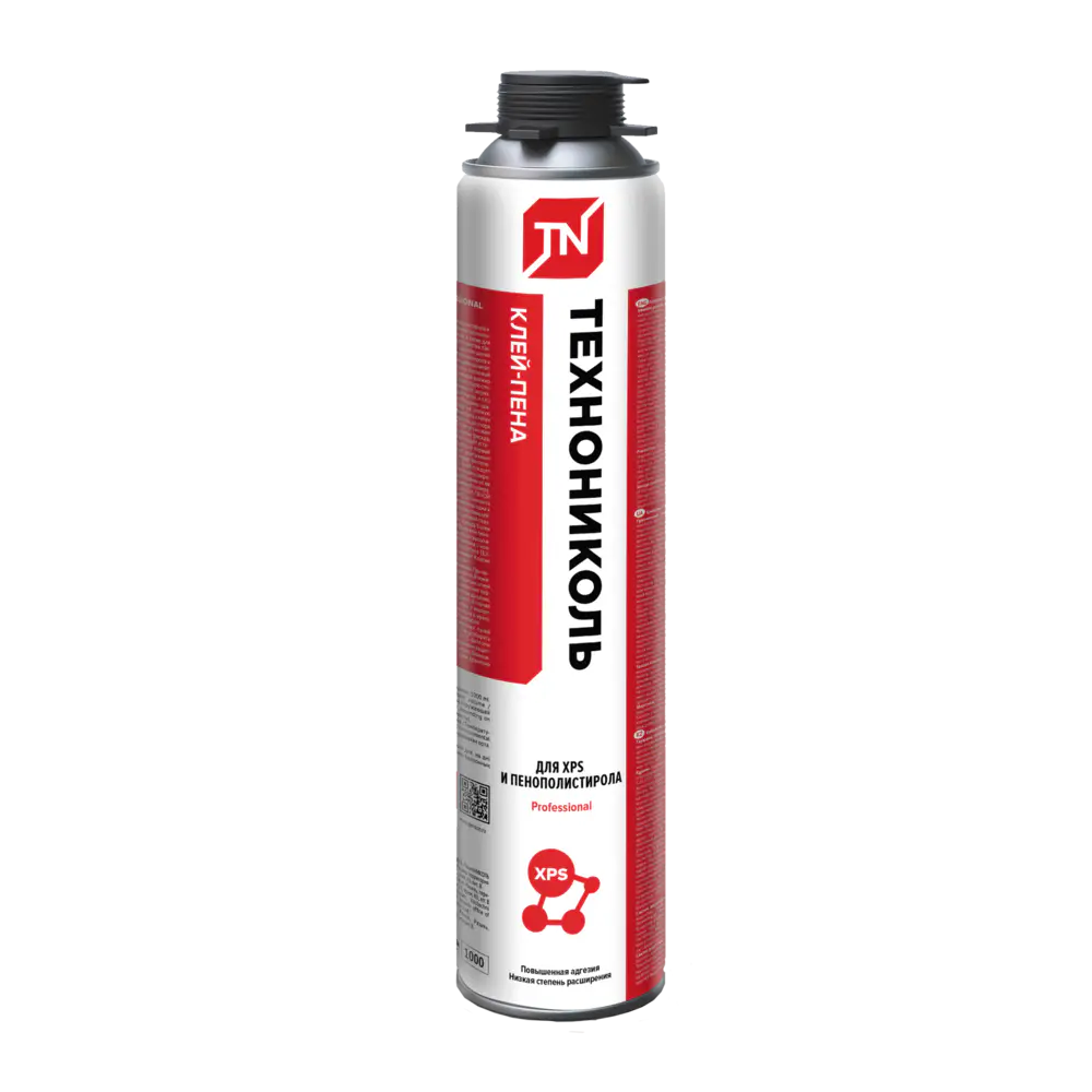 Клей-пена монтажная для пенополистирола ТЕХНОНИКОЛЬ PROFESSIONAL-mini