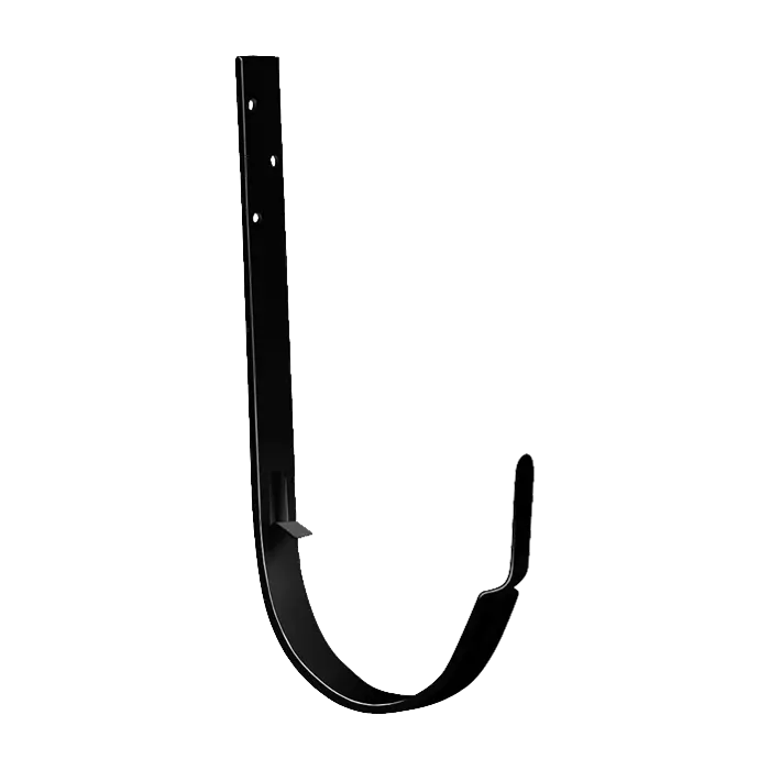 Крюк длинный полоса Grand Line PE 125/90 мм, RAL 9005-mini