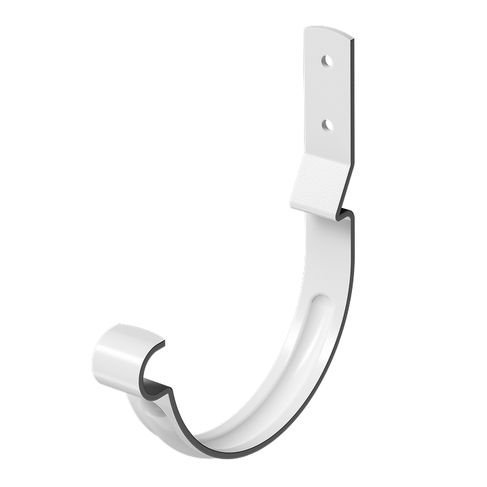 Карнизный крюк для желоба короткий Docke Stal Premium, RAL 9010-mini