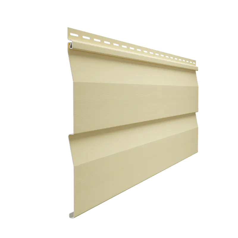 Виниловый сайдинг Корабельный брус D4.5D Docke Standard 3 м, Банан-mini