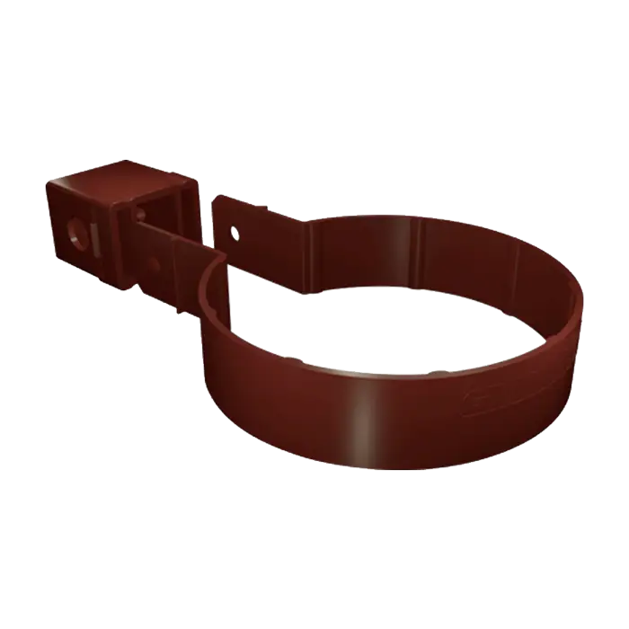 Хомут трубы Kliker Grand Line Premium шоколадный (RAL 8017)-mini