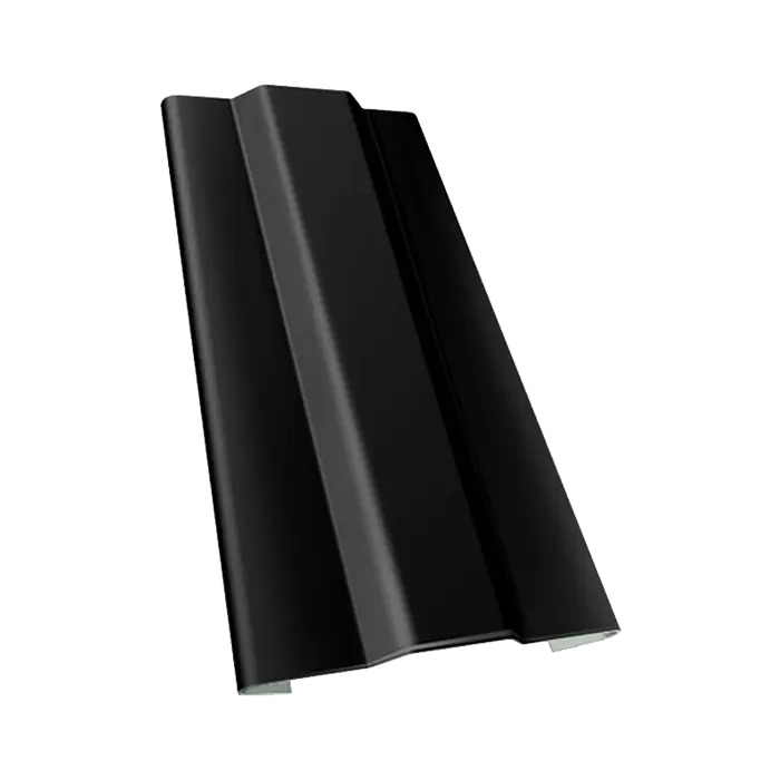 Защелка для кронштейна Grand Line PE 125/90 мм, RAL 9005-mini