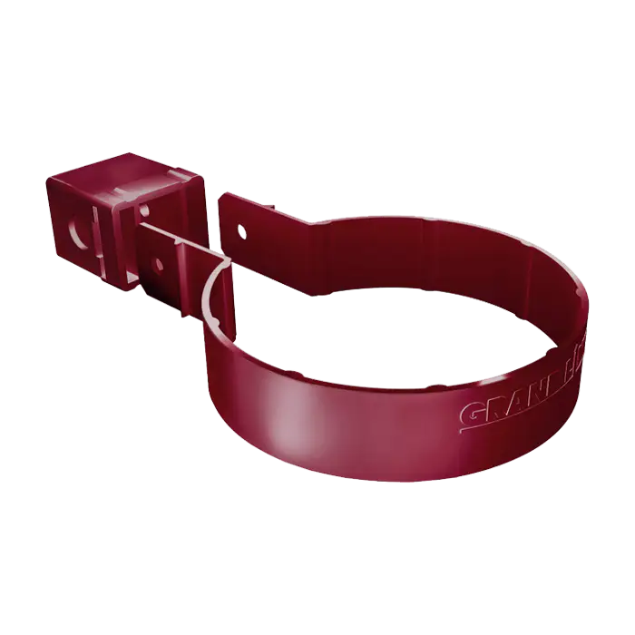 Хомут трубы Kliker Grand Line Premium бордо (RAL 3005)-mini