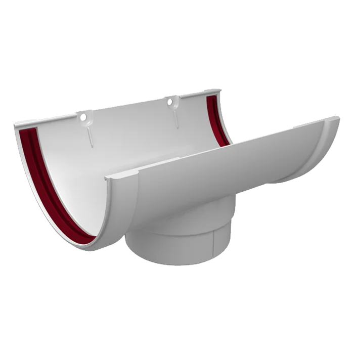 Воронка желоба Grand Line Классика 120 ПВХ белый (RAL 9003)-mini