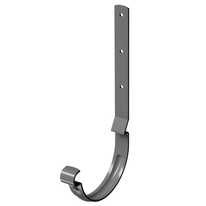 Карнизный крюк для желоба длинный Docke Stal Standard, RAL 7024-mini